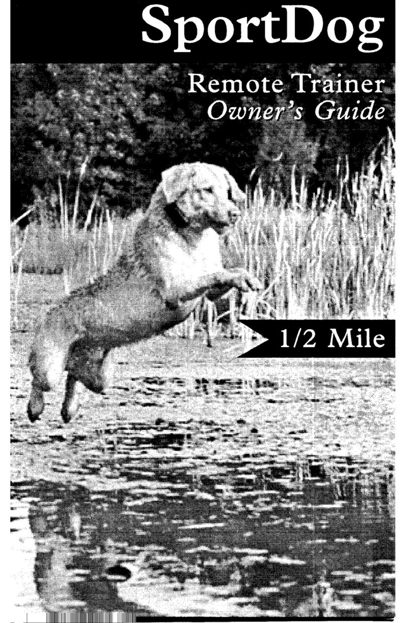 SportDOG srt9001 owner's guide