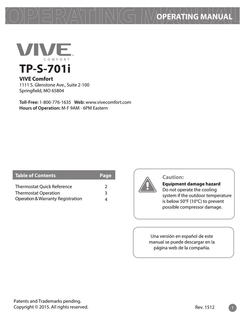 Vive TP-S-701i quick reference