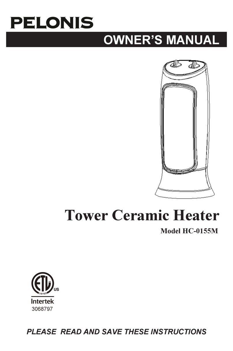Pelonis HC-0155M User manual