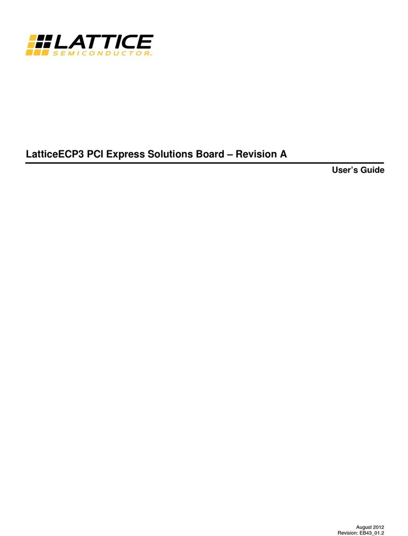 Lattice Semiconductor LatticeECP3 Versa user guide