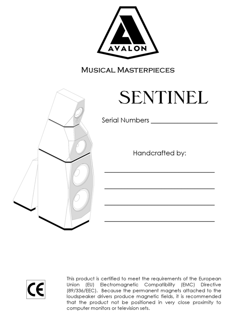 Avalon Sentinel manual