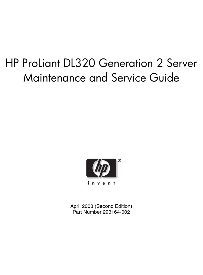 HP DL320 - ProLiant - G3 Manual