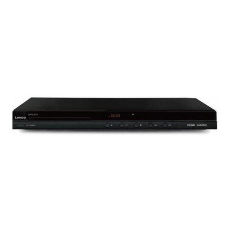 LENCO DVD-431 User manual