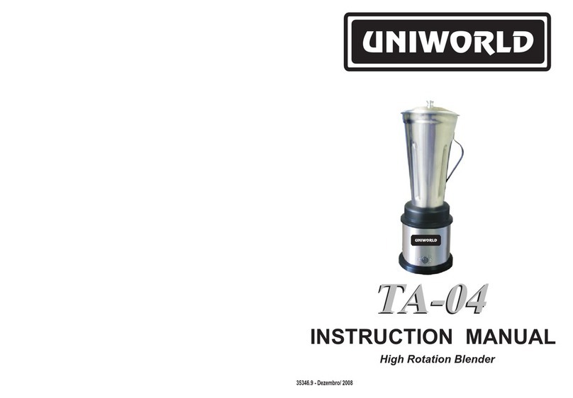 Uniworld TA-04 instruction manual
