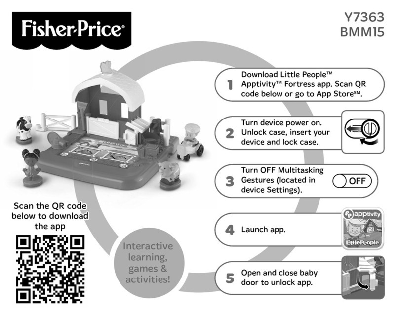 Fisher-Price Y7363 User manual