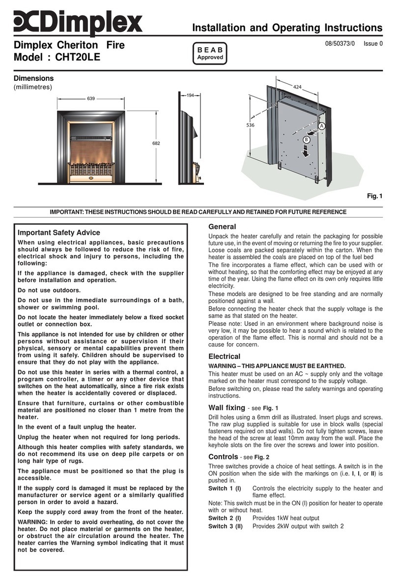 Dimplex CHT20LE User manual