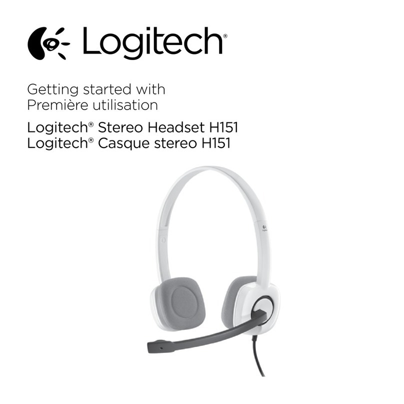 Logitech H151 User manual