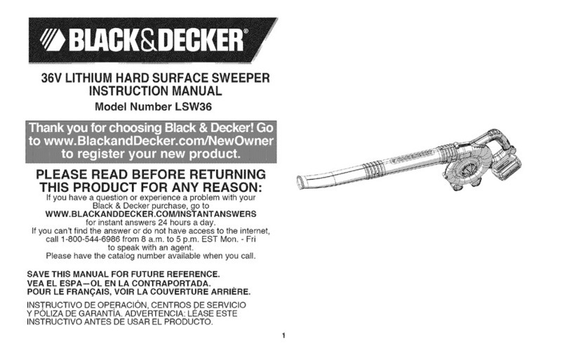 Black & Decker LSW36 User manual