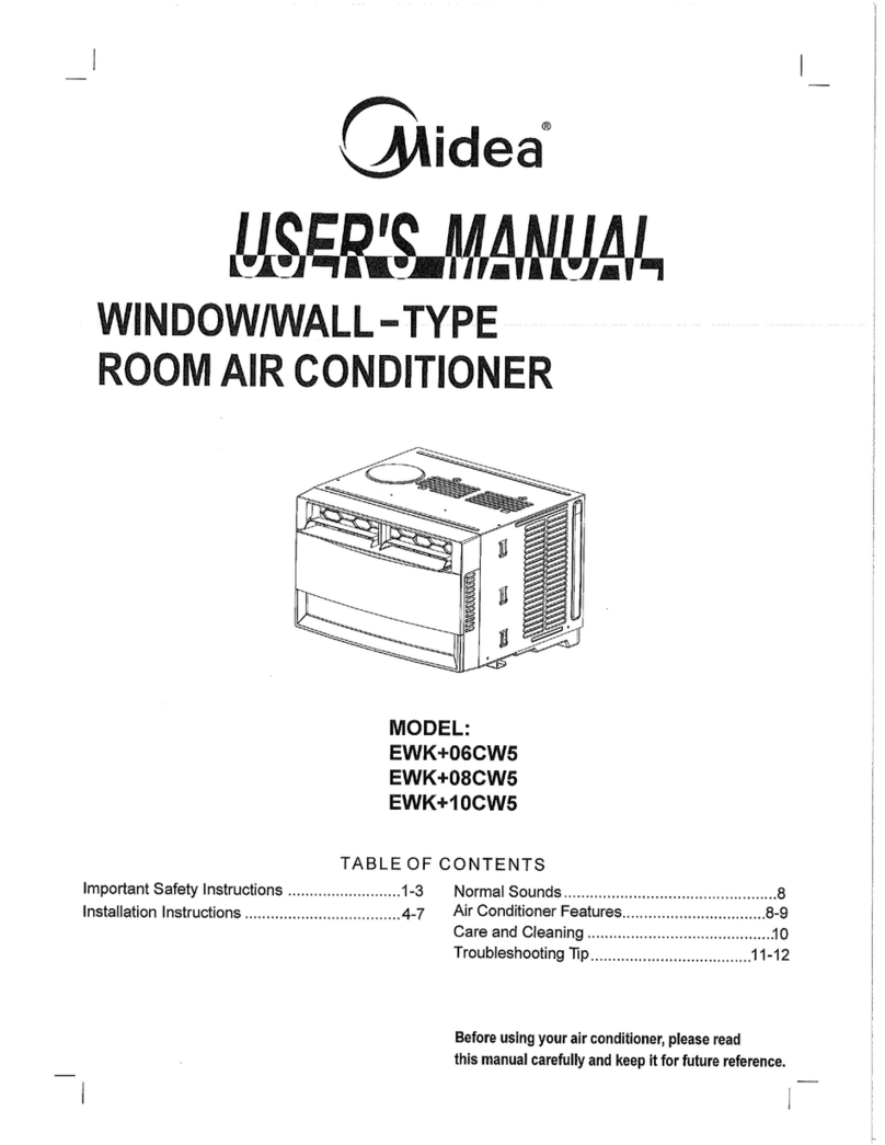 Midea EWK+10CW5 User manual