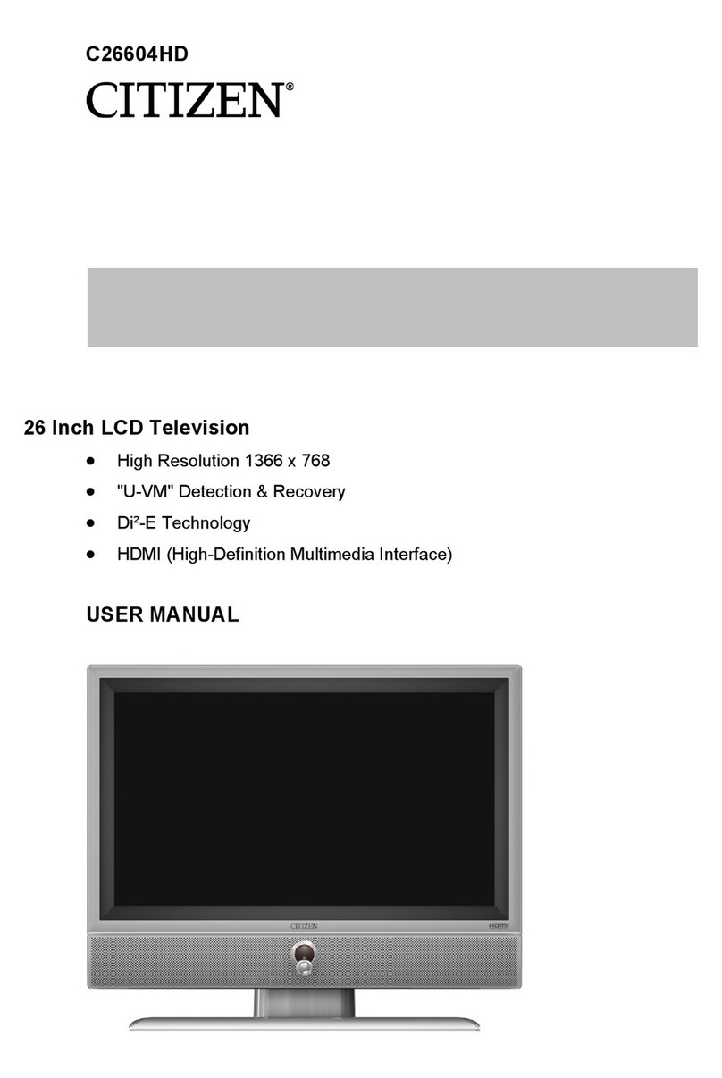 Citizen C26604HD User manual Citizen C26604HD User manual