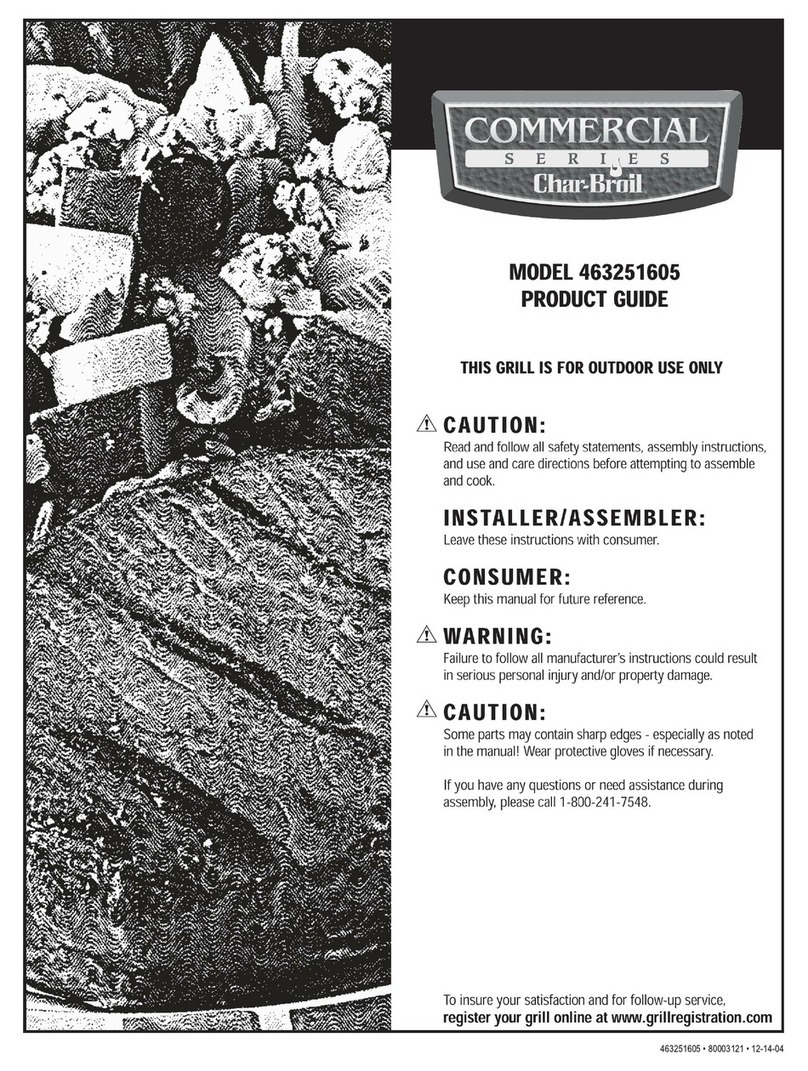Char-Broil 463251605 User manual