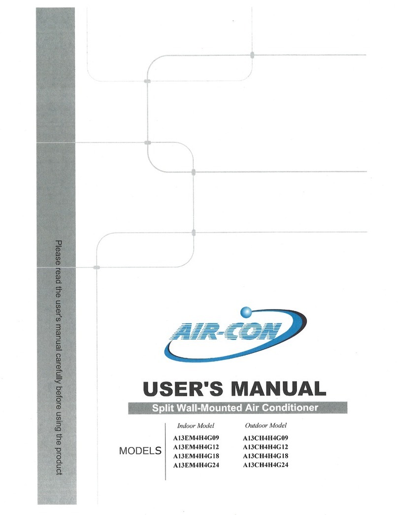 aircon A13CH4H4G24 User manual