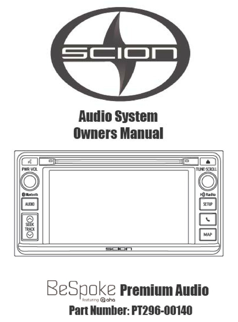 Scion PT296-00140 User manual