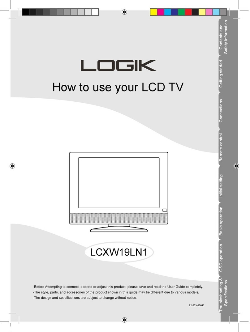 Logik LCXW19LN2D User manual Logik LCXW19LN2D User manual