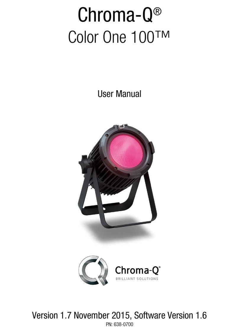 Chroma Color One 100 user manual
