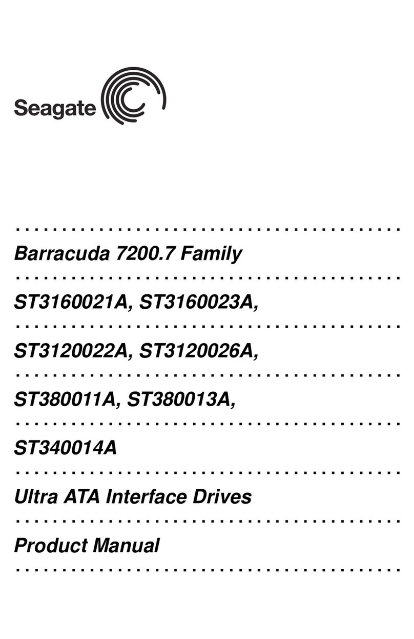 Seagate Barracuda 7200.7 ST3160021A product manual