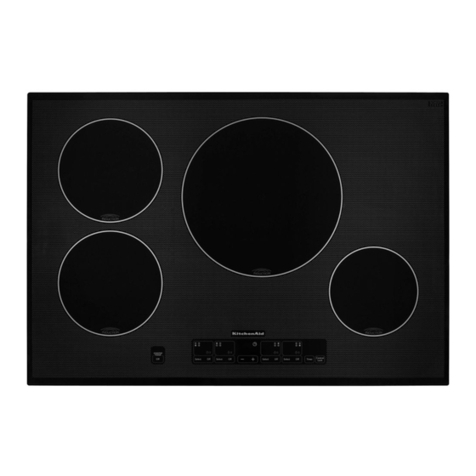 KitchenAid KICU508SBL - 30" Induction Cooktop Technical education