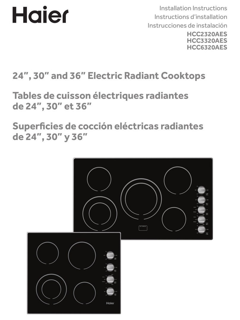 Haier HCC2320AES User manual Haier HCC2320AES User manual