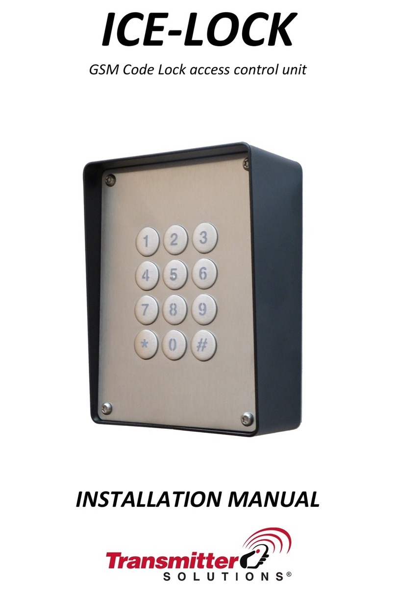 Transmitter Solutions ICE-LOCK installation manual