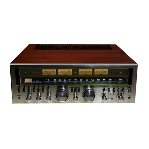 Sansui G-9000 User manual Sansui G-9000 User manual
