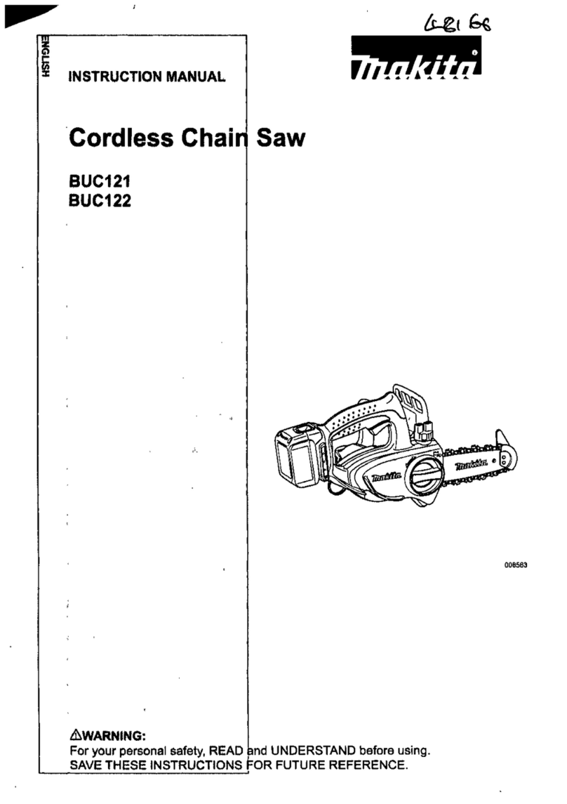 Makita BUC121 User manual Makita BUC121 User manual