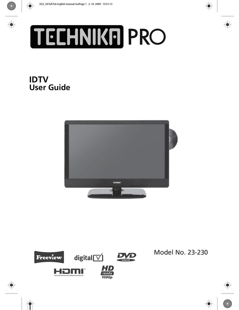 TECHNIKA PRO 23-230 user guide
