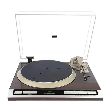 Denon DP-51F Series User manual