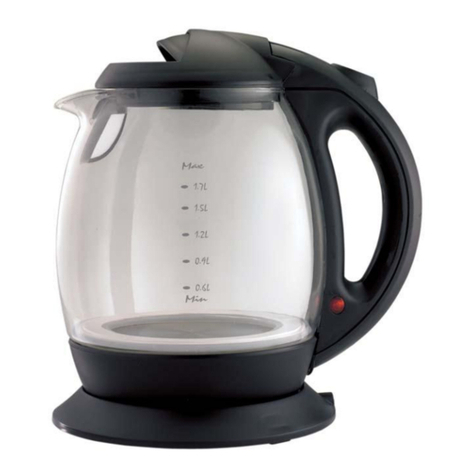 Salton Elite SGK35E Instructions and warranty