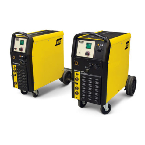 ESAB migmaster 215 pro instruction manual