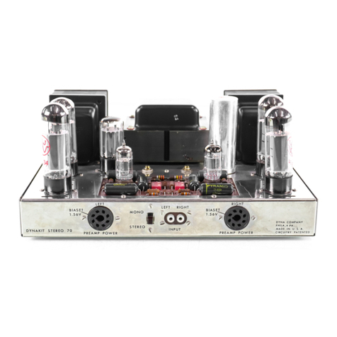 DYNACO Stereo 70 Assembly instructions
