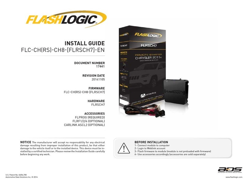 FlashLogic FLRSCH7 User manual