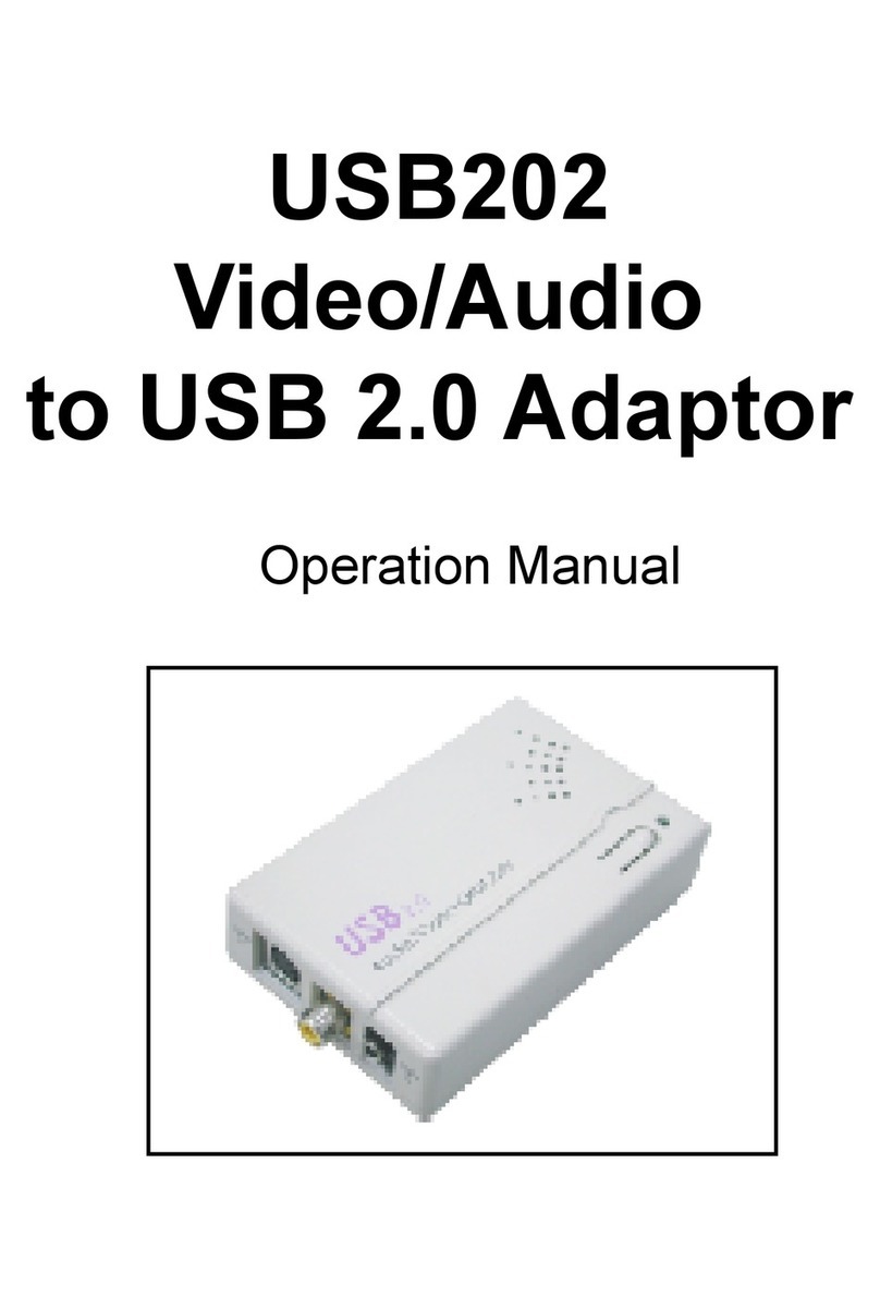 Atlona USB 202 Operation manual
