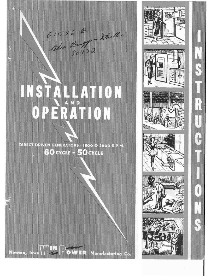 Winpower G1536B Installation and operation