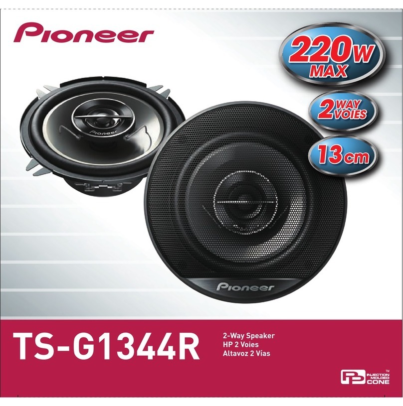 Pioneer TS-G1344R manual