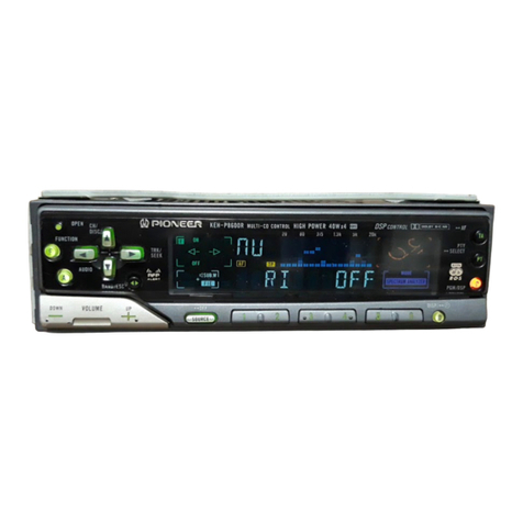 Pioneer KEH-P8800R installation manual