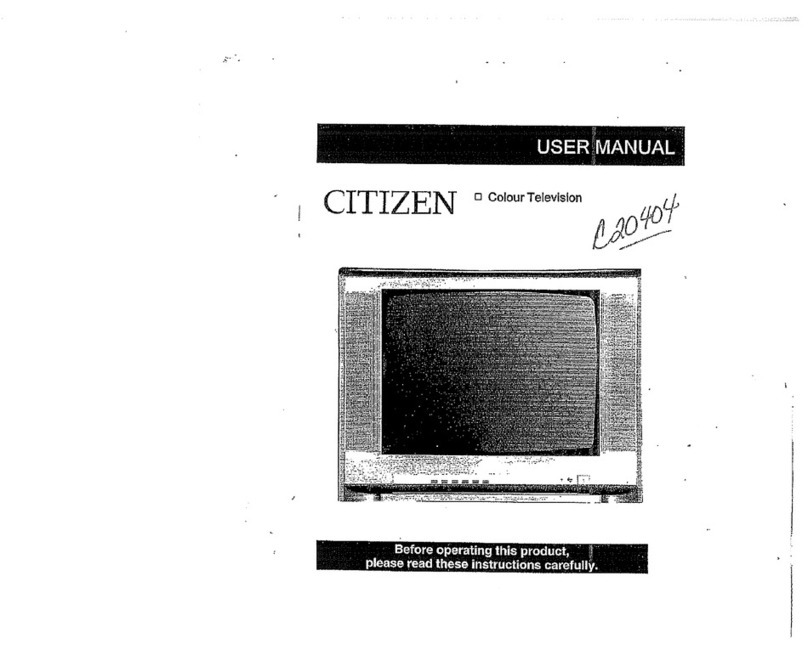 Citizen C20404 User manual