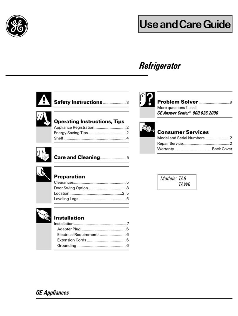 GE TA6 User manual