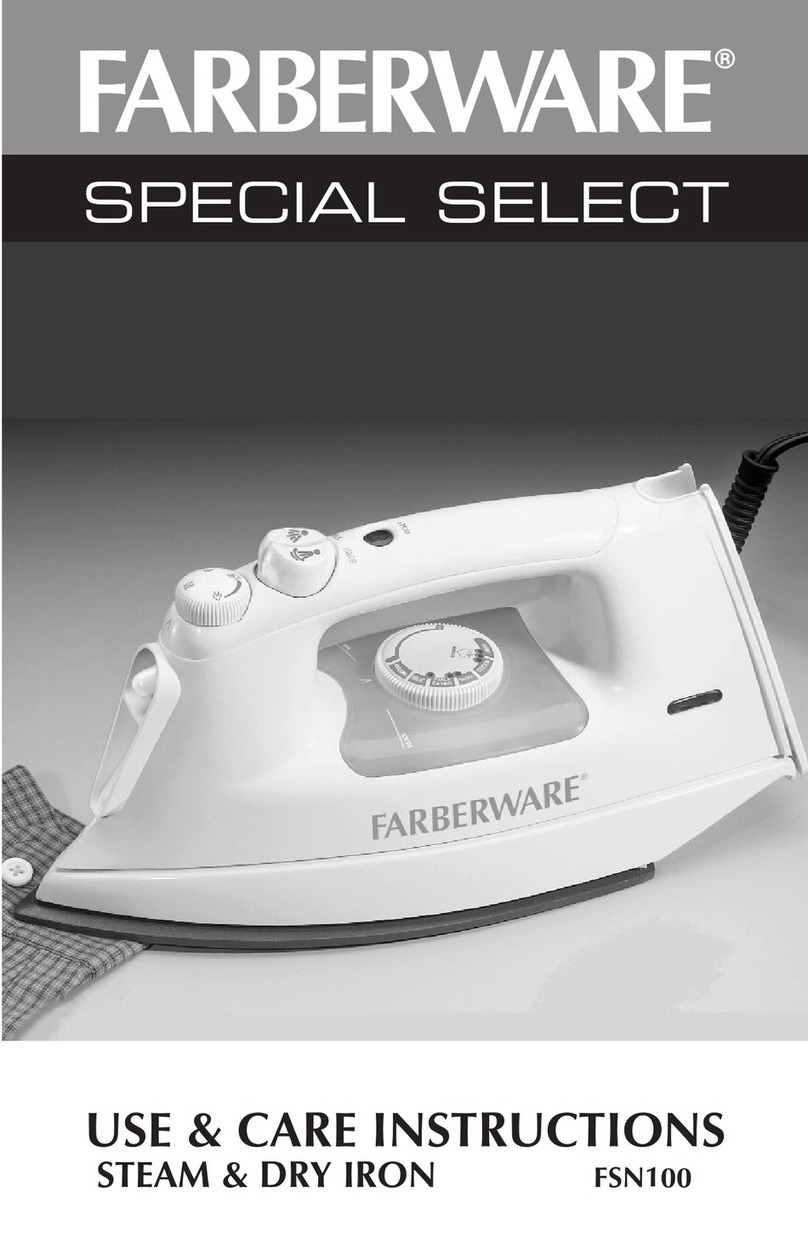 Farberware FSN100 Use and care instructions