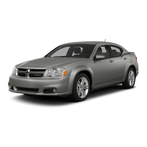 Dodge avenger 2013 owner's manual
