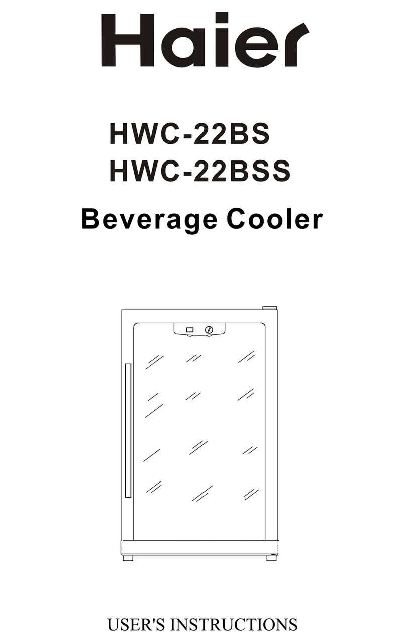 Haier HWC-22BS User manual