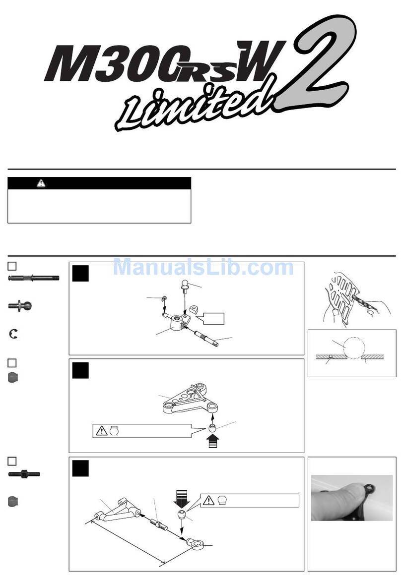 Kawada M300RSW Limited 2 instruction manual