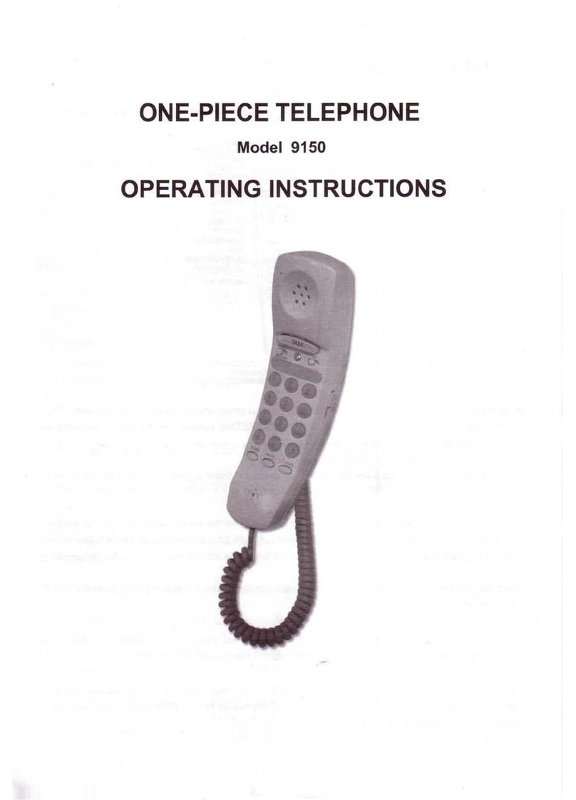 Cortelco 9150 operating instructions