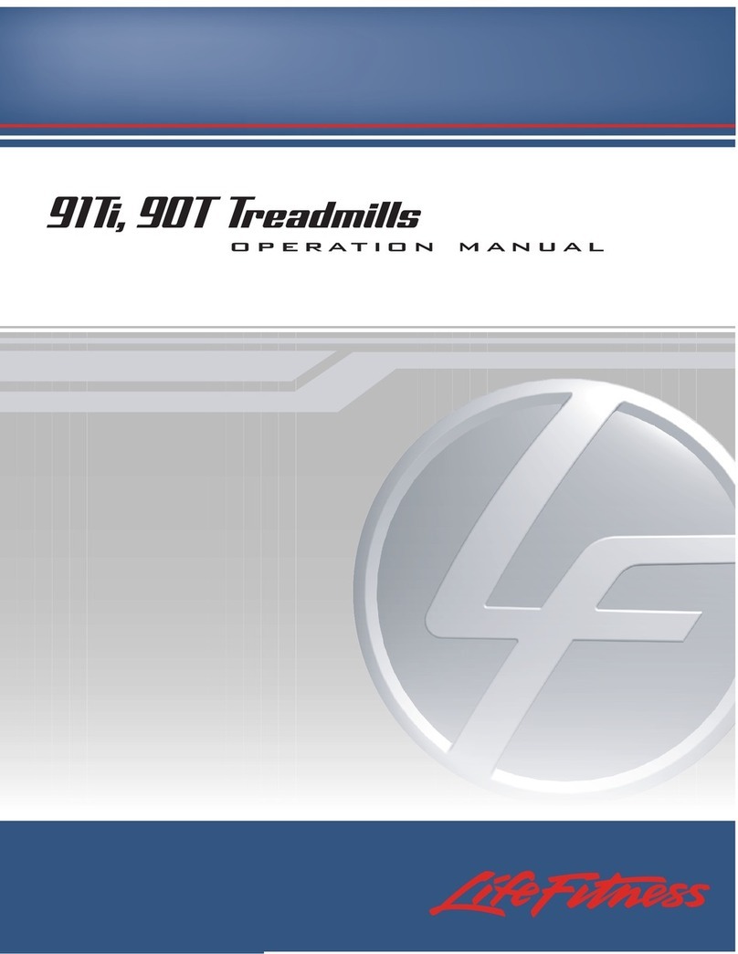 Life Fitness 91Ti Operation manual