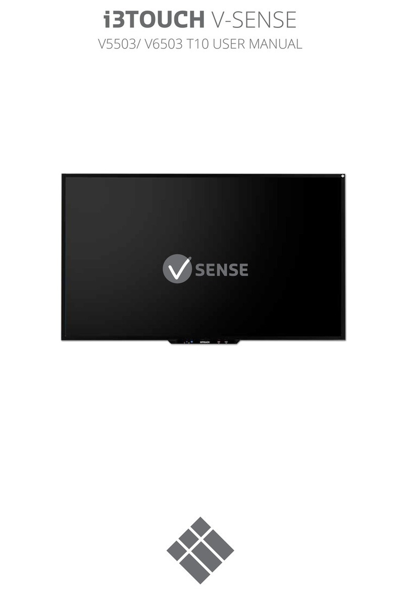 i3TOUCH V-SENSE V5503 User manual