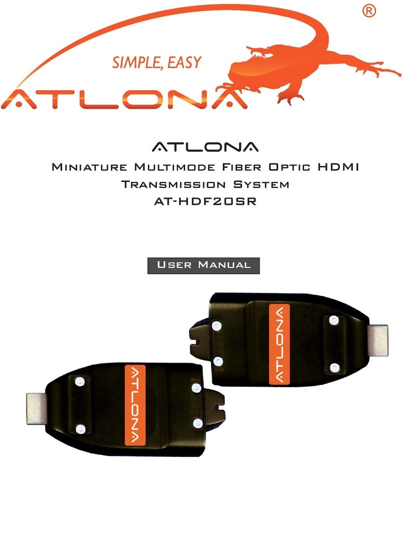 Atlona AT-HDF20SR user manual