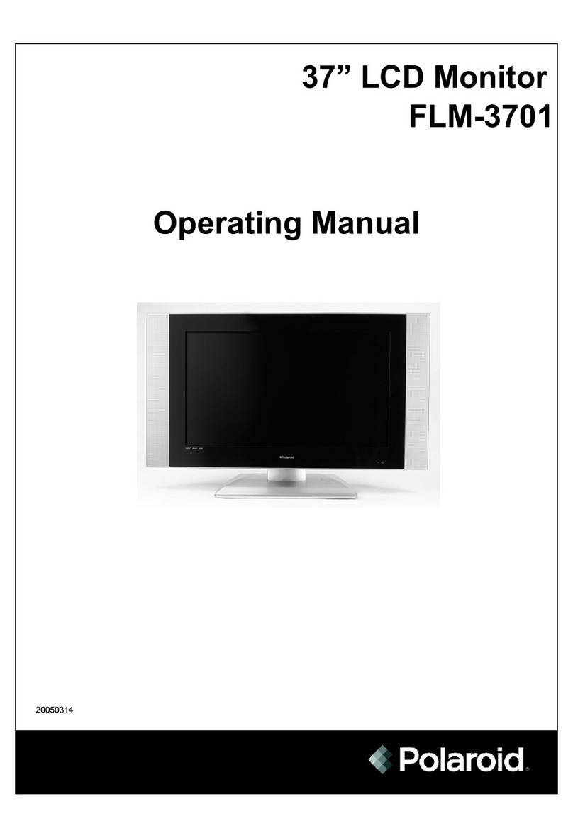 Polaroid FLM-3701 User manual