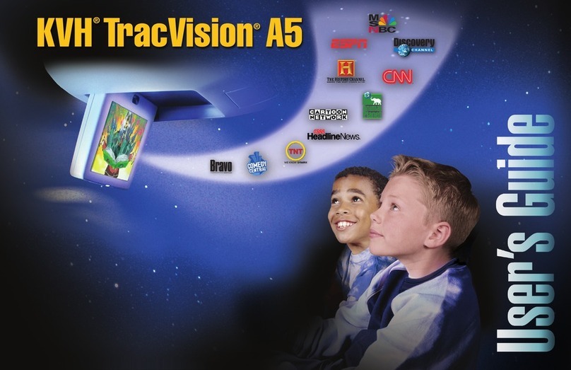 KVH Industries TracVision A5 user guide