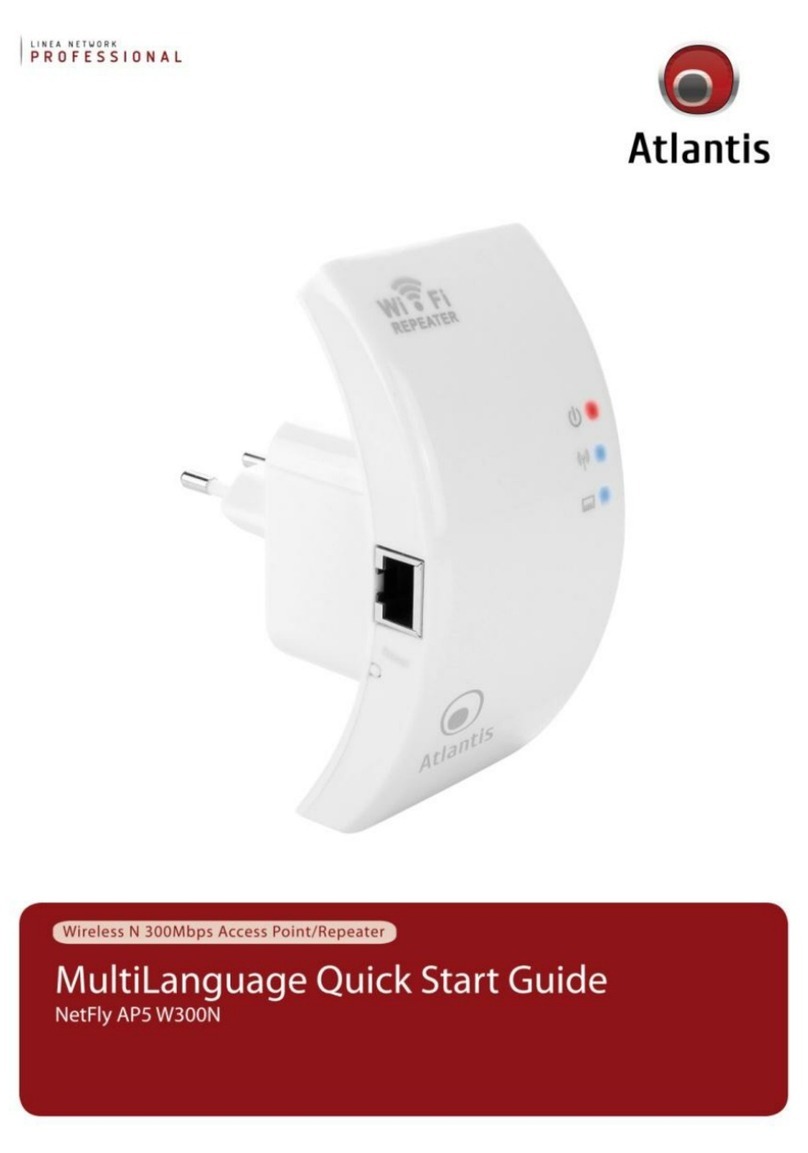 Atlantis NetFly APS W300N quick start guide Atlantis NetFly APS W300N quick start guide
