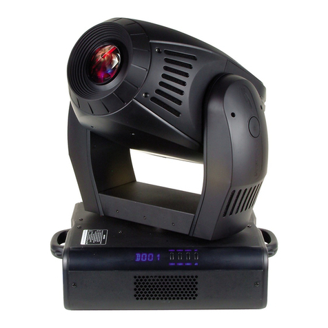 Elation POWER SPOT 700CMY II User manual