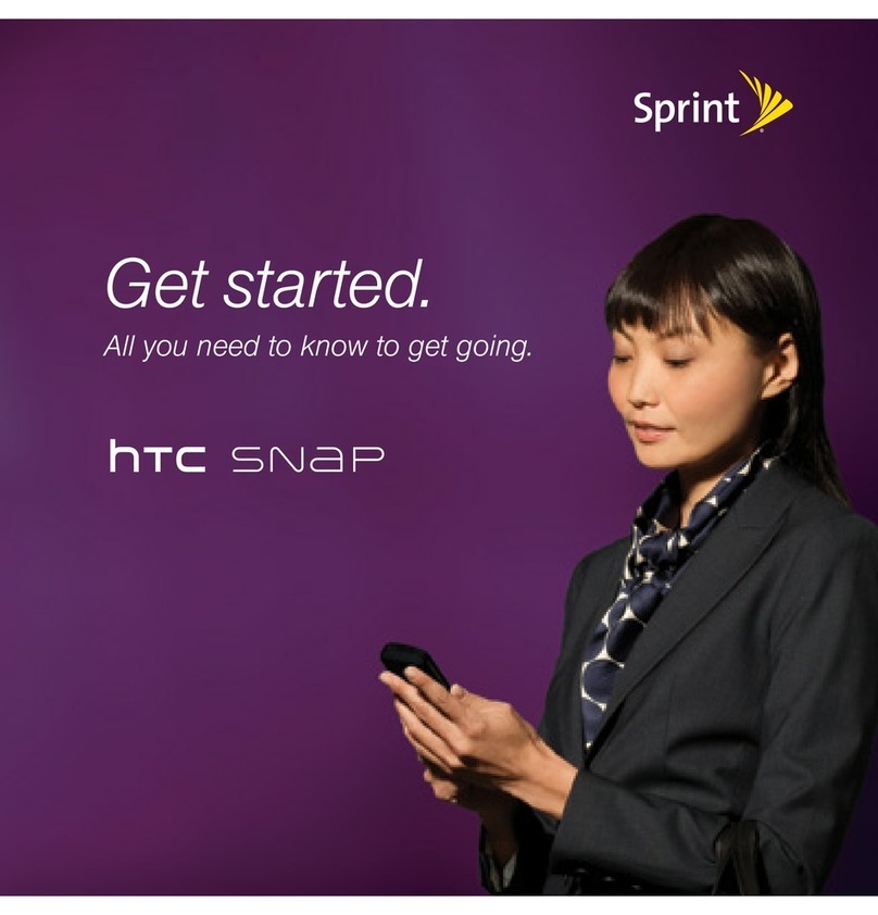 HTC HTC Snap Specification sheet